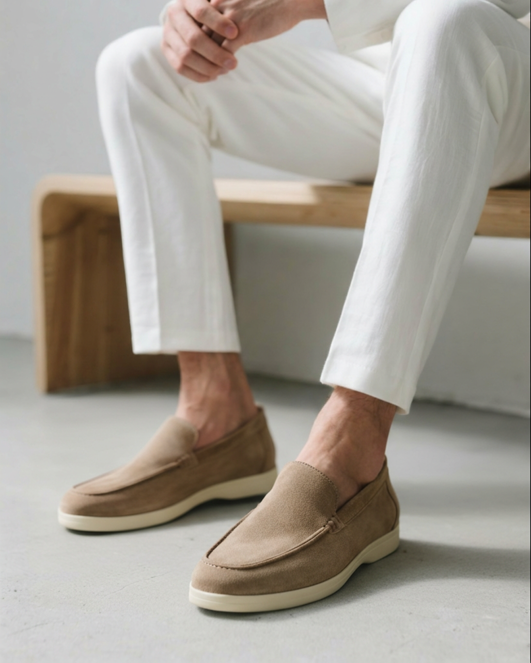 Lervati Suede Loafers
