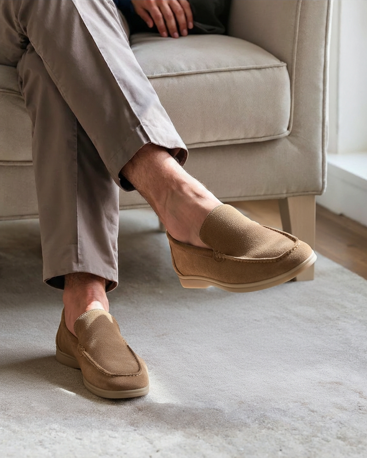 Lervati Premium Suede Loafers - Lervati