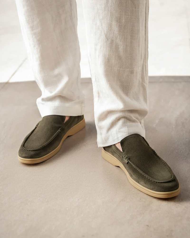 Lervati Premium Suede Loafers - Lervati
