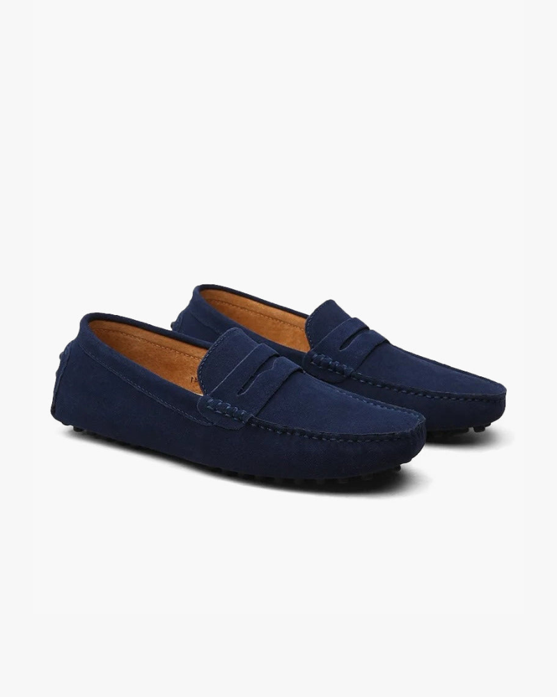 Suede Driver Loafers - Lervati