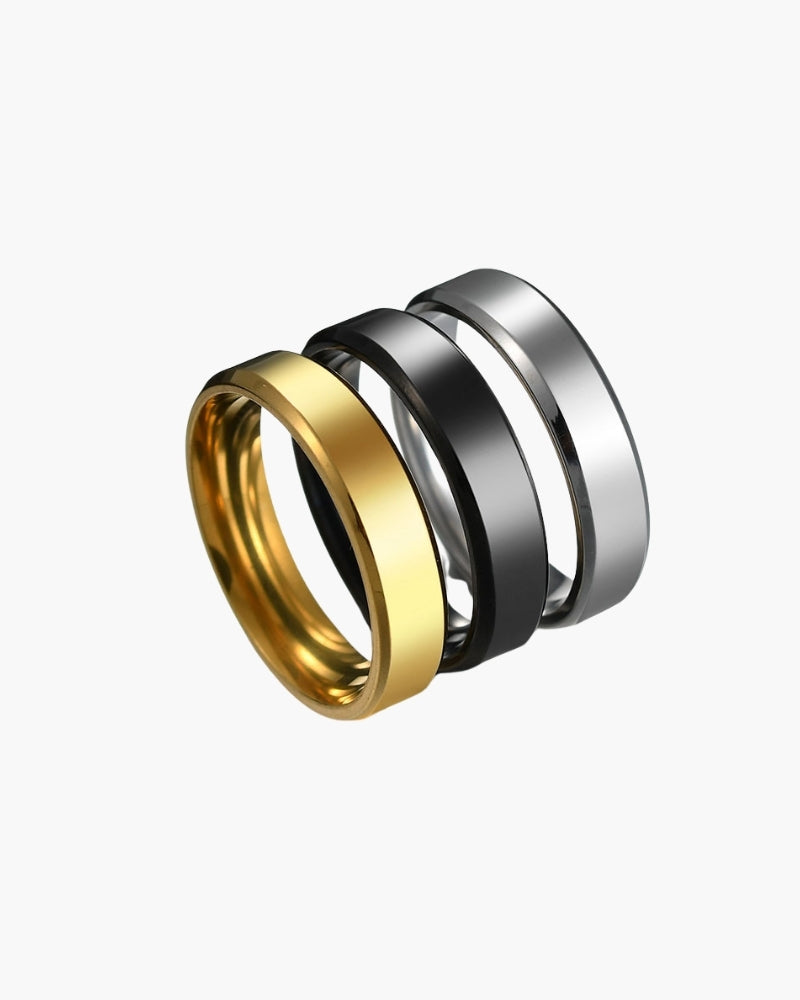 Trinity Steel Ring - Lervati
