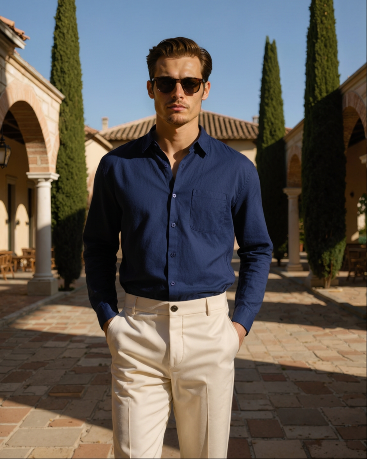 Cape Town - 100% Linen Shirt - Lervati