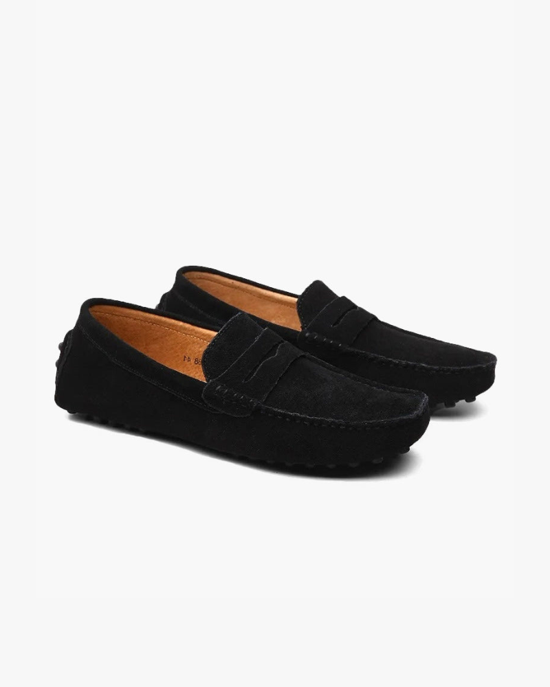 Suede Driver Loafers - Lervati