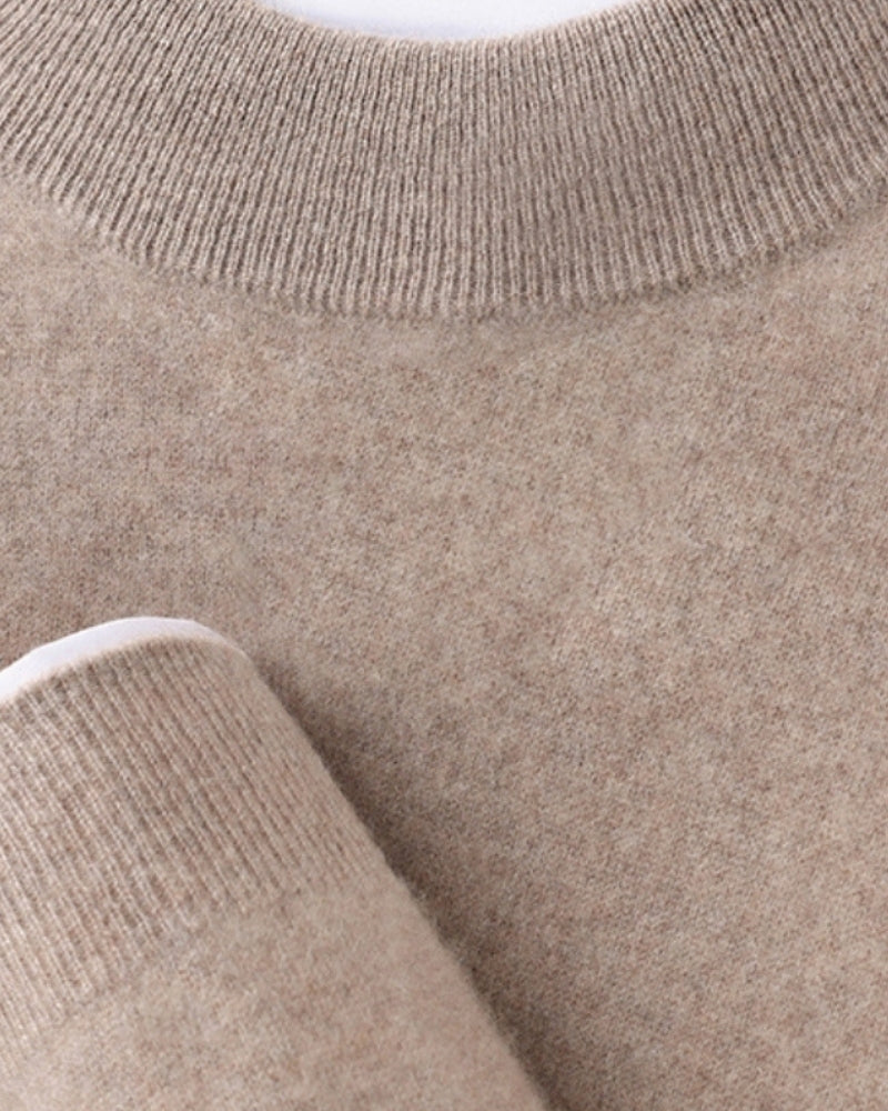 Cashmere Wool Turtleneck - Lervati