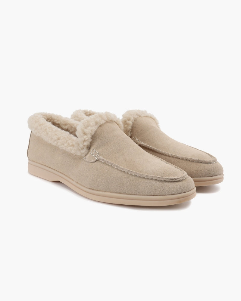 Fur-Lined Premium Loafers - Lervati