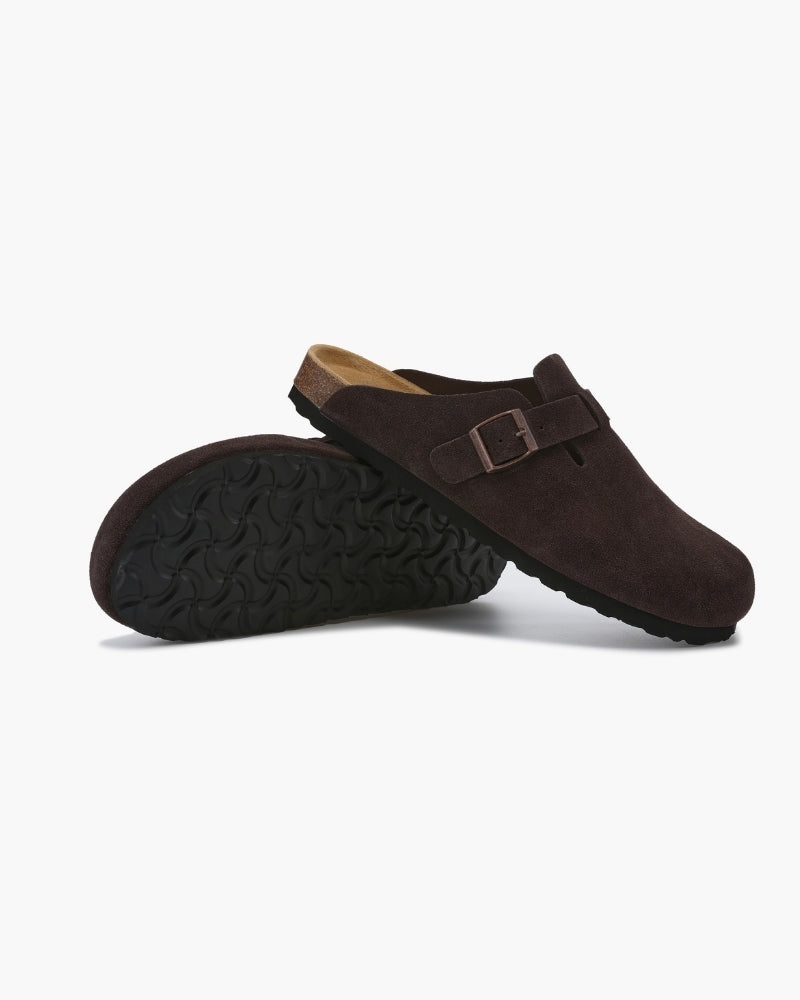Lervati Suede Clogs - Lervati