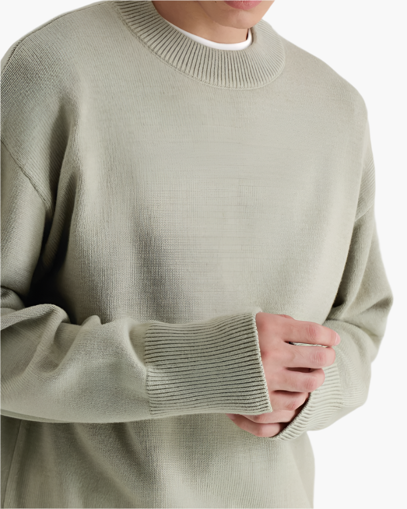 100% Premium Wool Turtleneck - Lervati