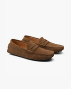 Suede Driver Loafers - Lervati