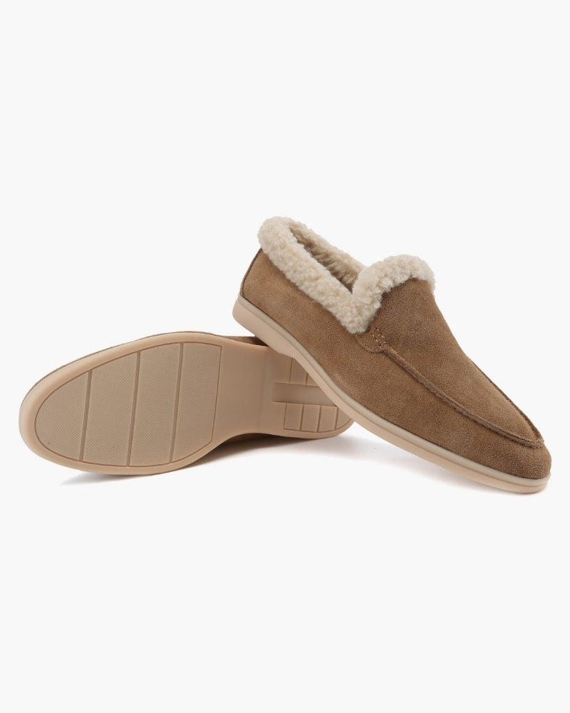 Fur-Lined Premium Loafers - Lervati