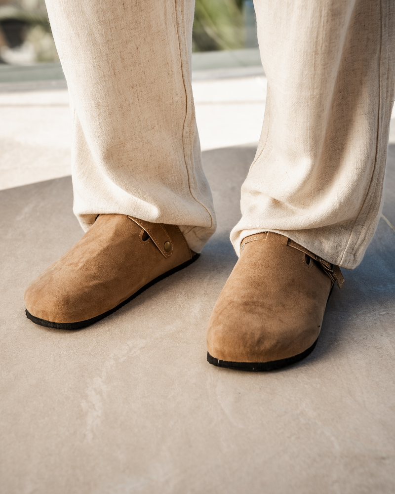 Lervati Suede Clogs - Lervati