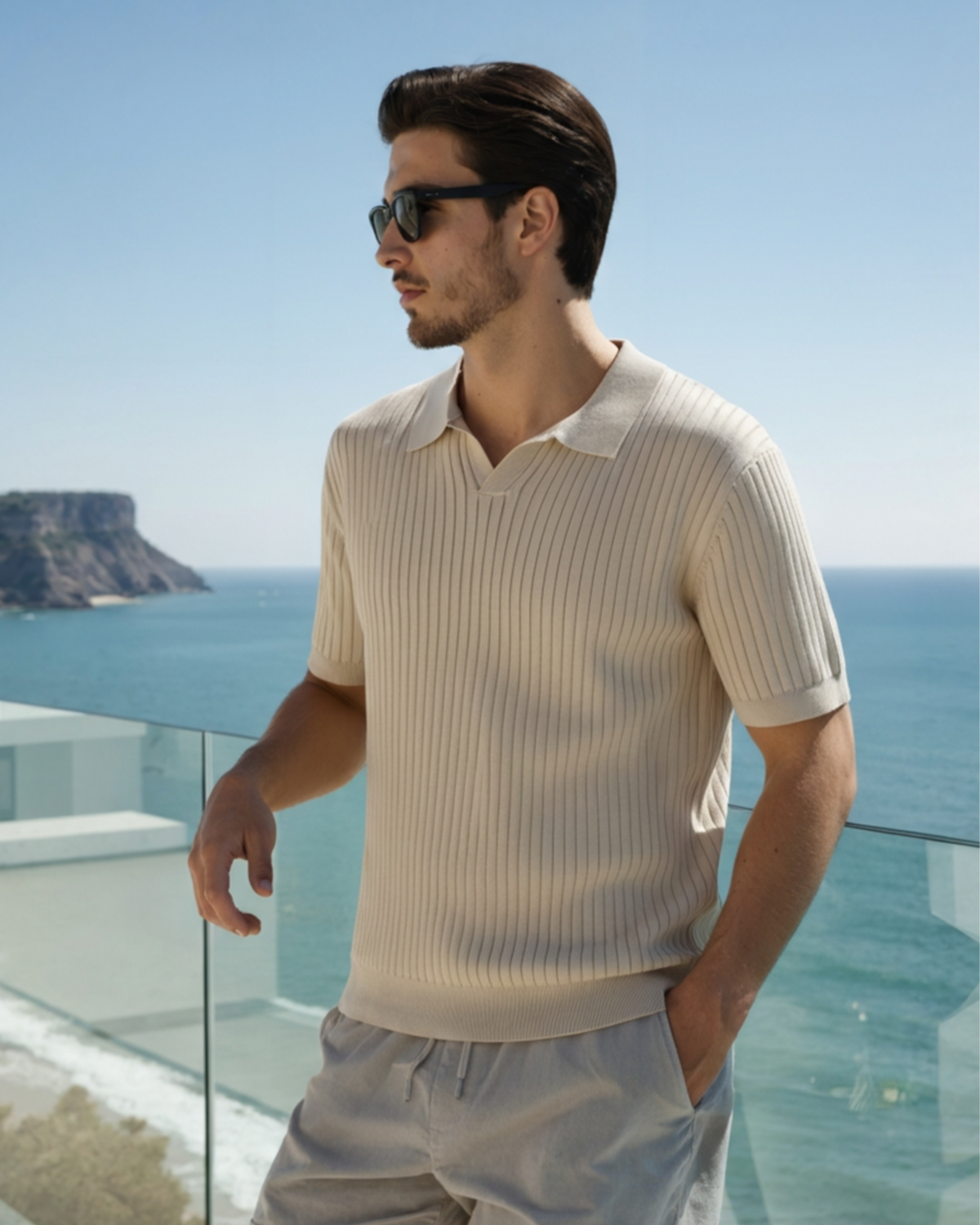 Premium Ribbed Polo - Lervati