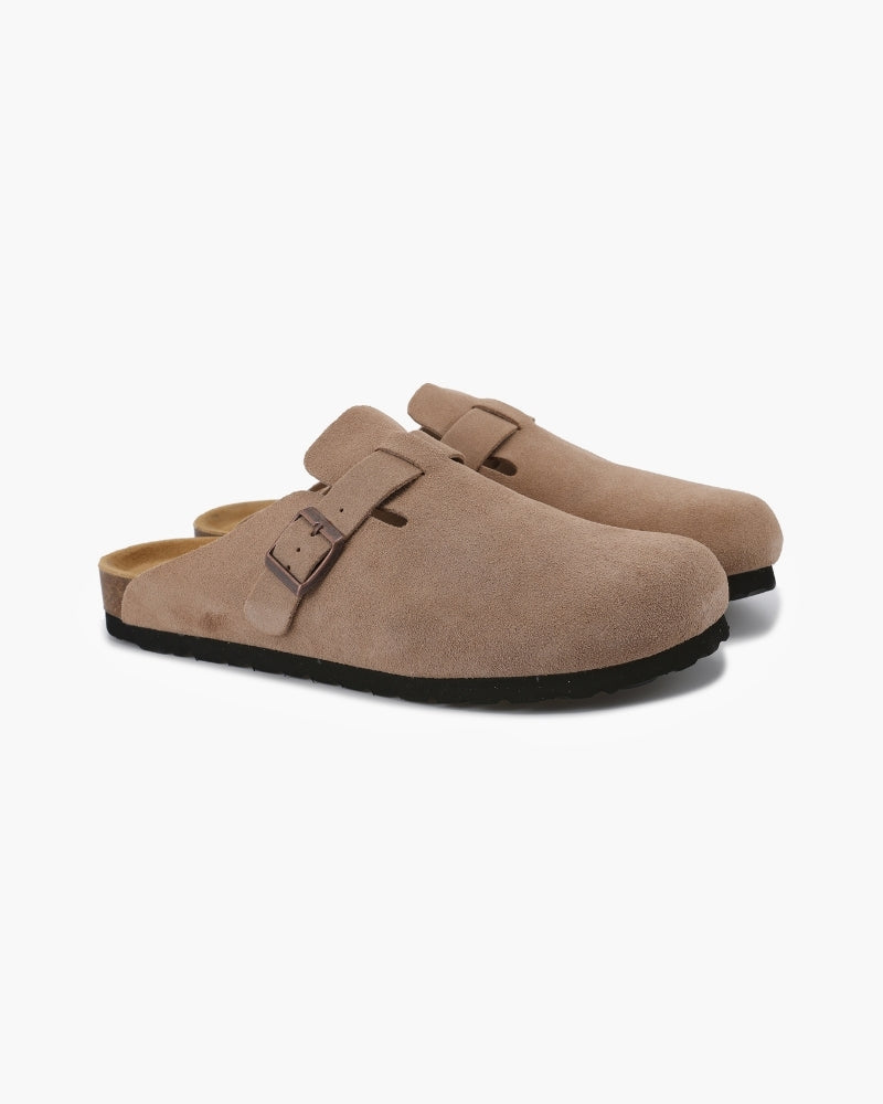 Lervati Suede Clogs - Lervati
