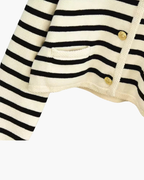 Premium Striped Wool Vest - Lervati