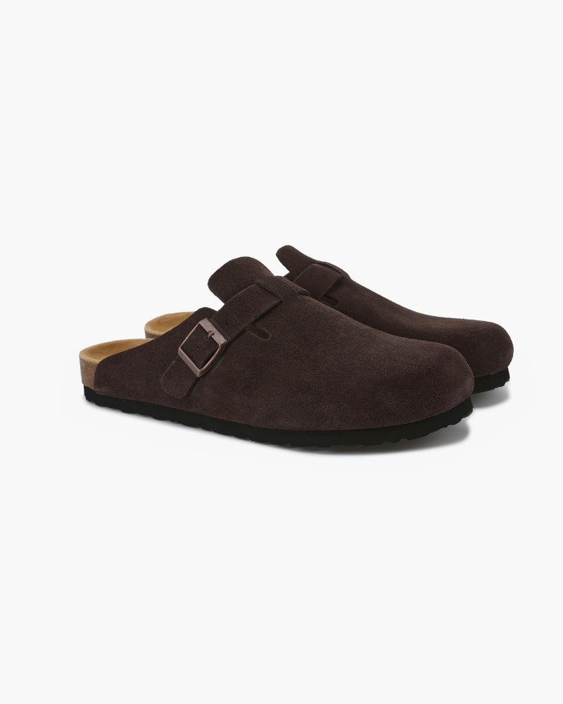 Lervati Suede Clogs - Lervati
