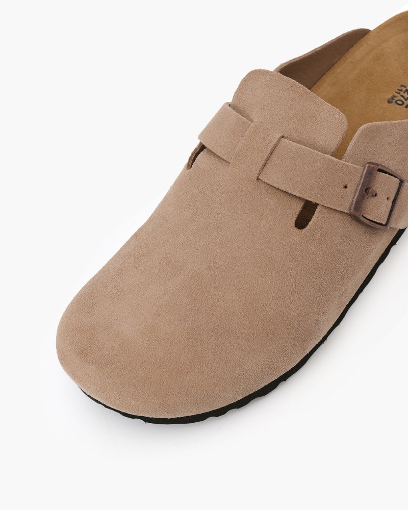 Lervati Suede Clogs - Lervati