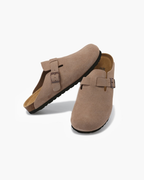 Lervati Suede Clogs - Lervati