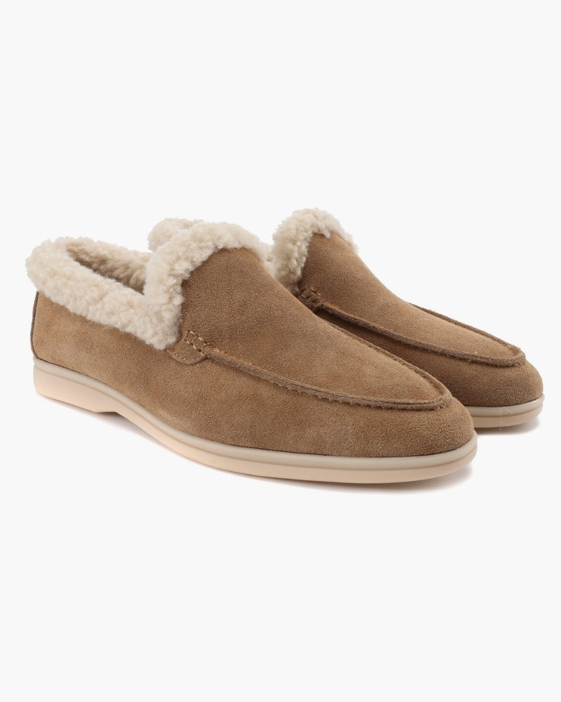 Fur-Lined Premium Loafers - Lervati
