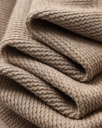 Textured Knit Polo Sweater - Lervati