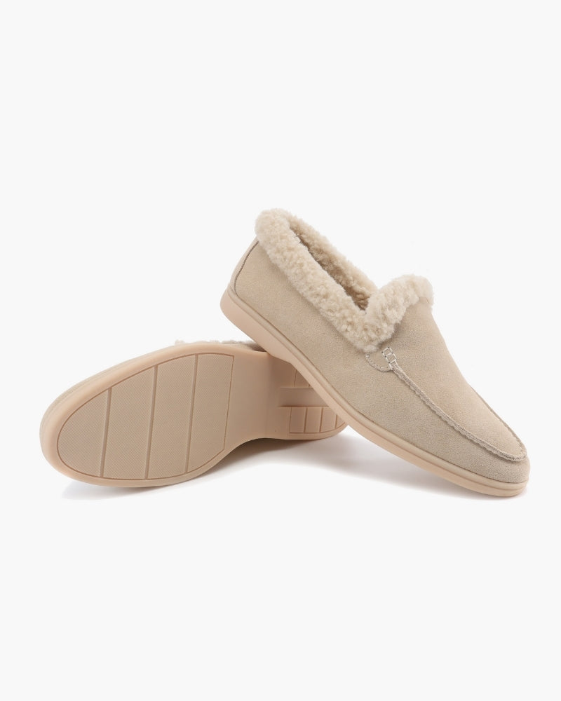 Fur-Lined Premium Loafers - Lervati