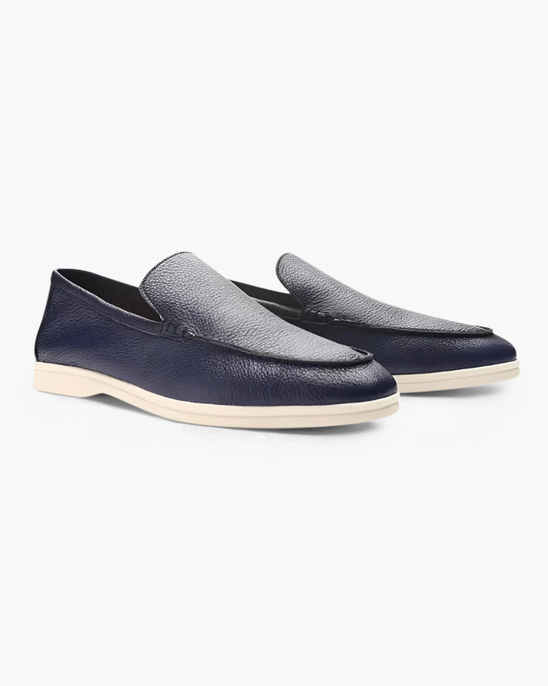 Lervati Cowhide Leather Loafers - Lervati