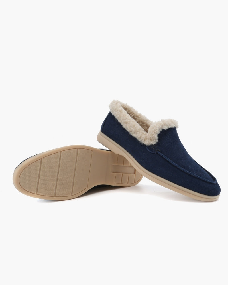 Fur-Lined Premium Loafers - Lervati