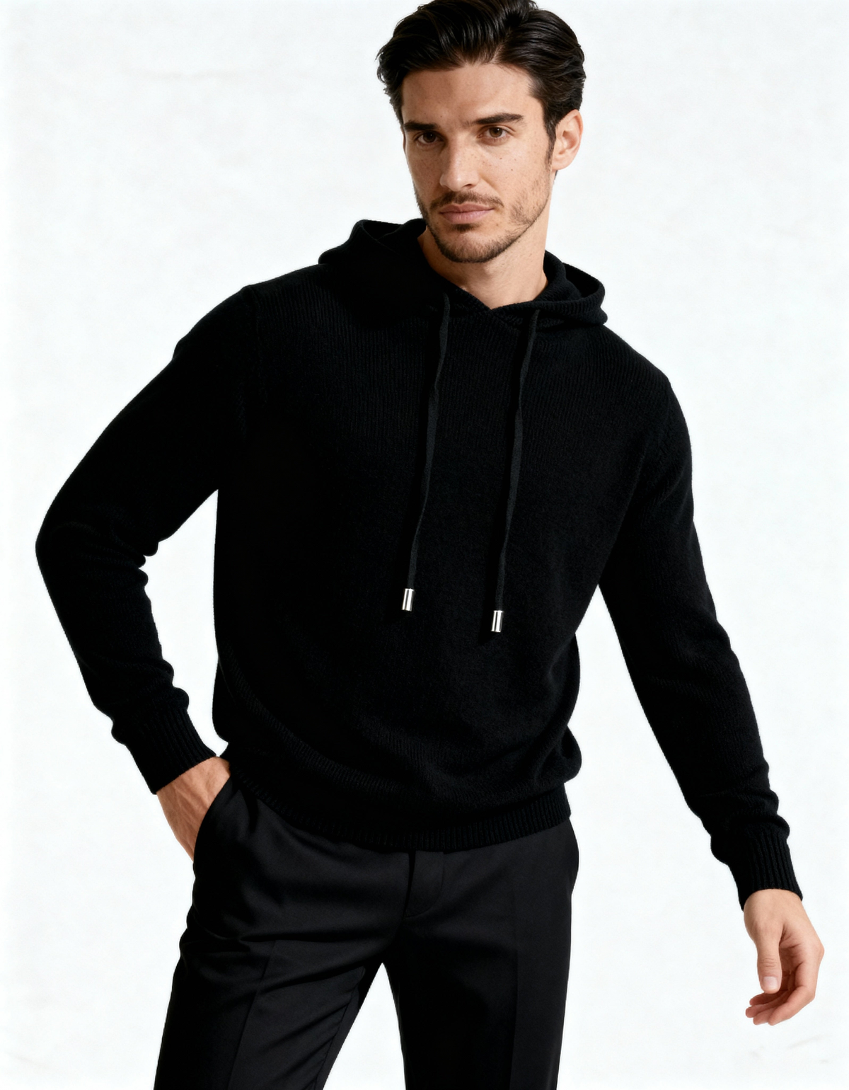 100% Cashmere Hoodie - Lervati