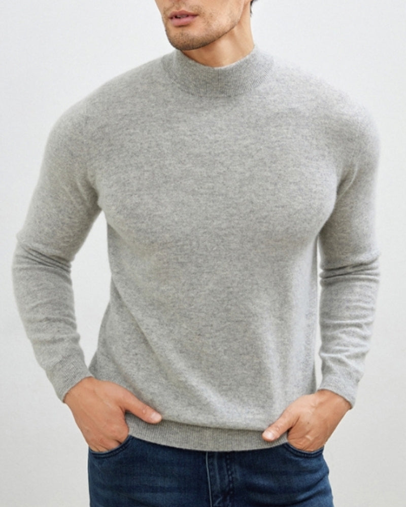 Cashmere Wool Turtleneck - Lervati