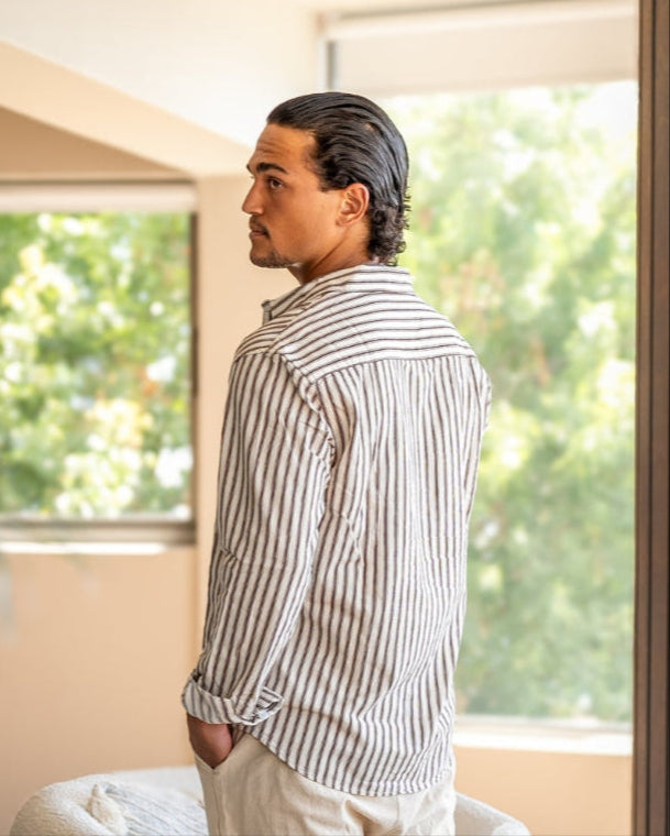 Gentlemen's Striped Shirt - Lervati