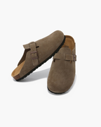 Lervati Suede Clogs - Lervati
