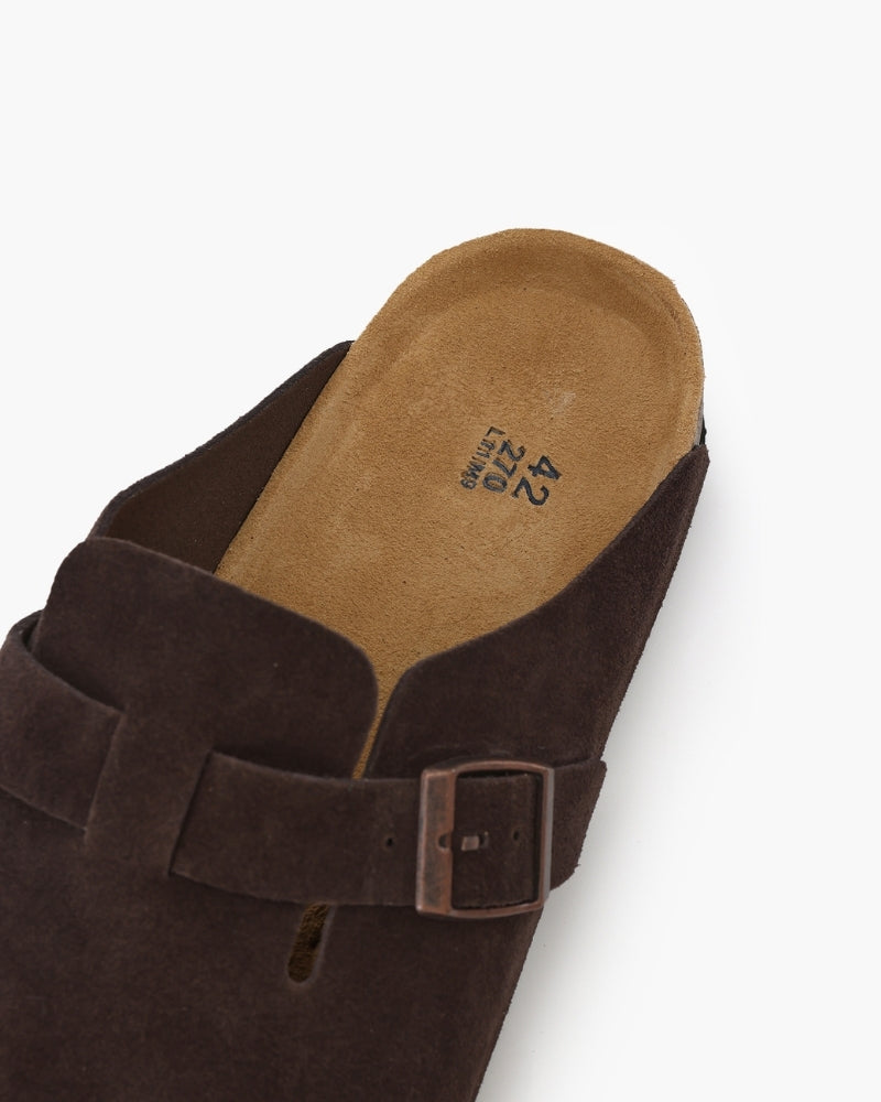 Lervati Suede Clogs - Lervati