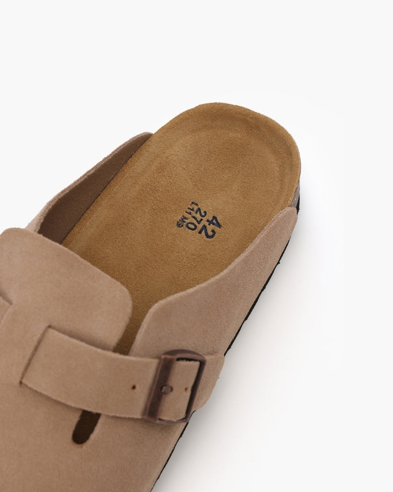 Lervati Suede Clogs - Lervati