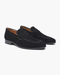 Lervati Suede Penny Loafers - Lervati