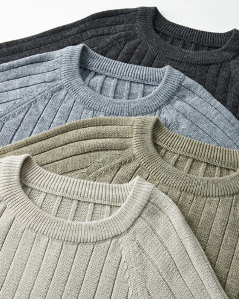 100% Premium Wool Sweater - Lervati