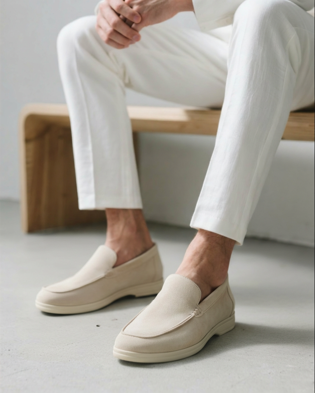 Lervati Suede Loafers - Lervati