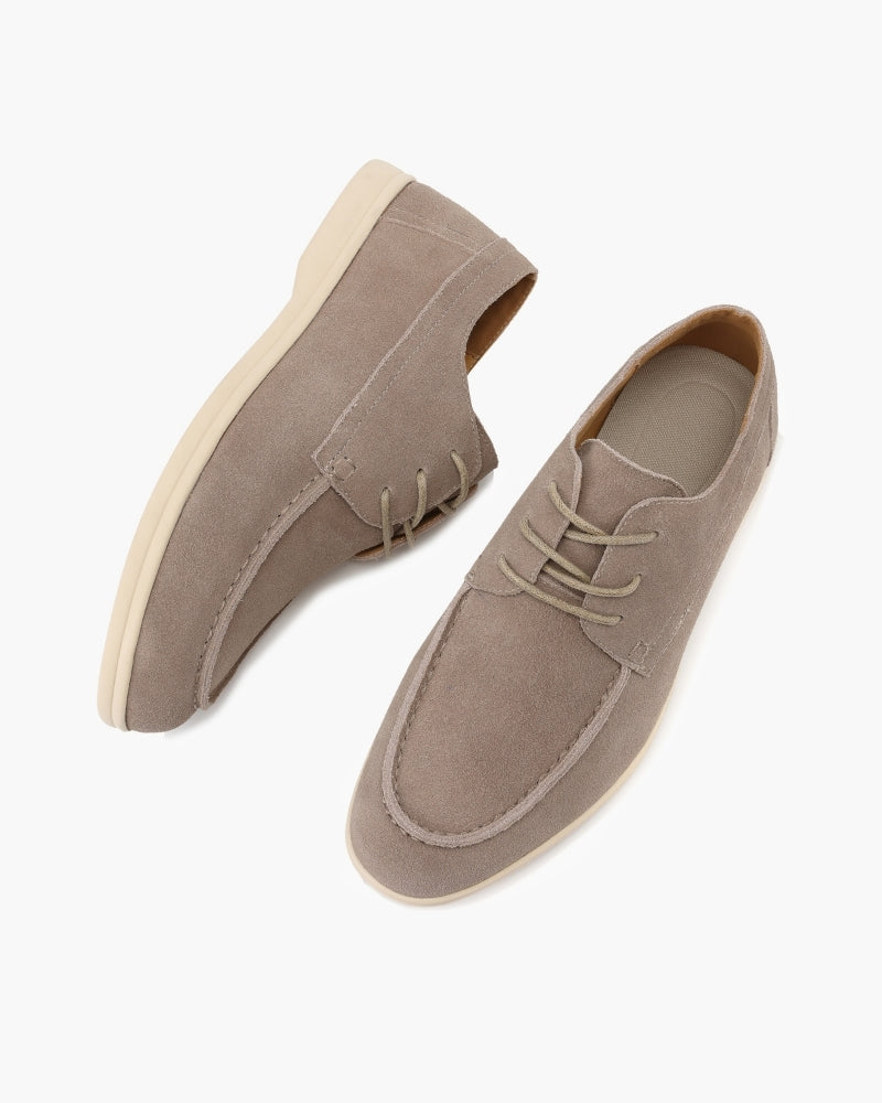 Premium Suede Lace Shoes - Lervati