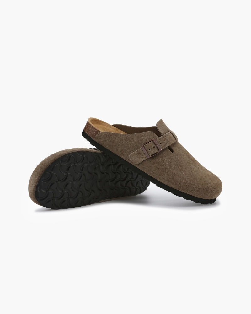 Lervati Suede Clogs - Lervati