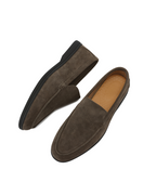 Premium Suede Loafers - Black Soles - Lervati