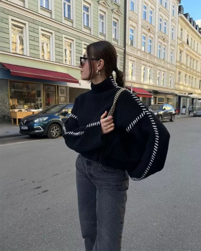 The Lila Stitch Sweater - Lervati