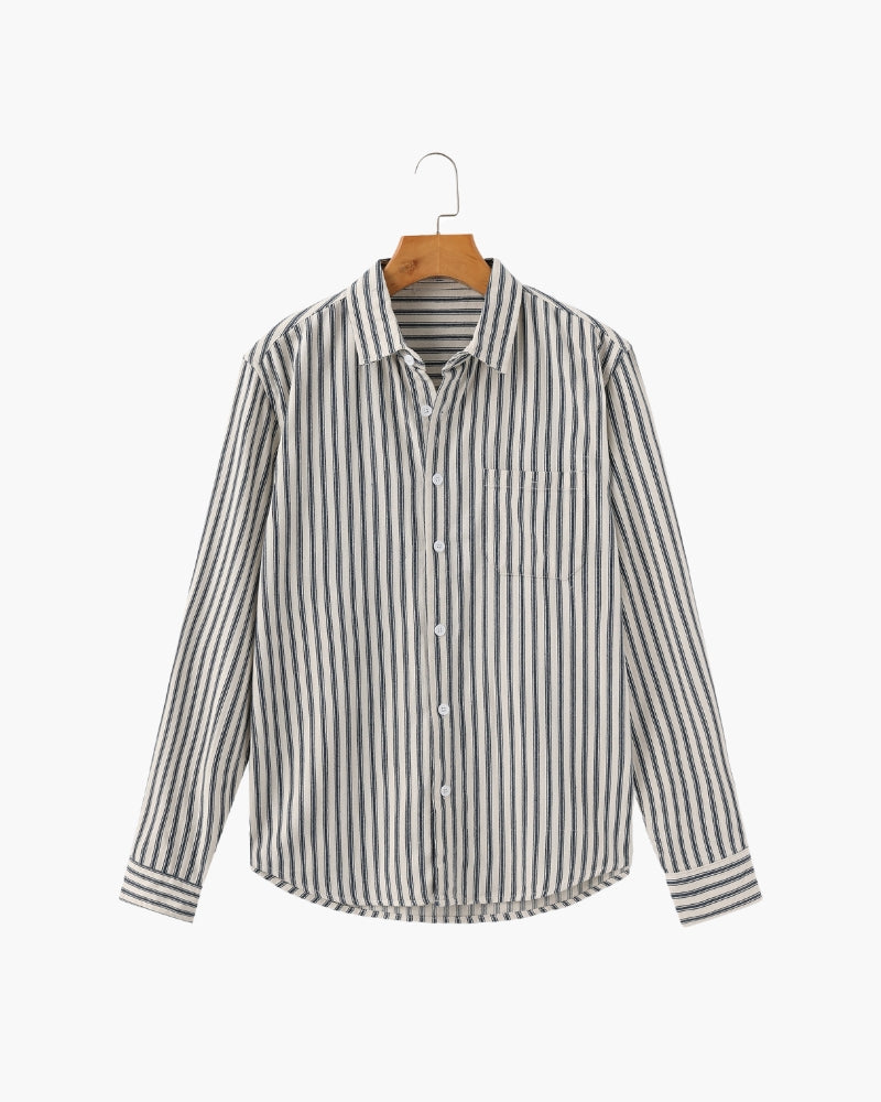 Gentlemen's Striped Shirt - Lervati