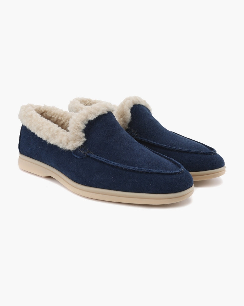Fur-Lined Premium Loafers - Lervati