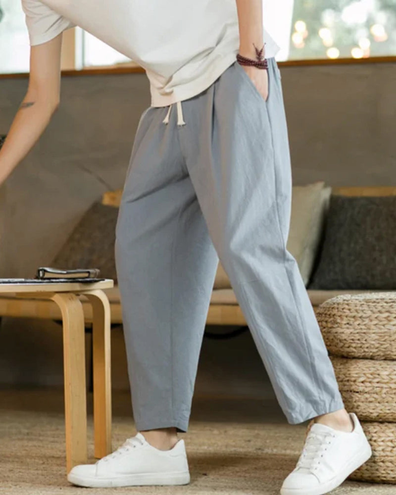 Cancun Cotton Pantalon - Lervati