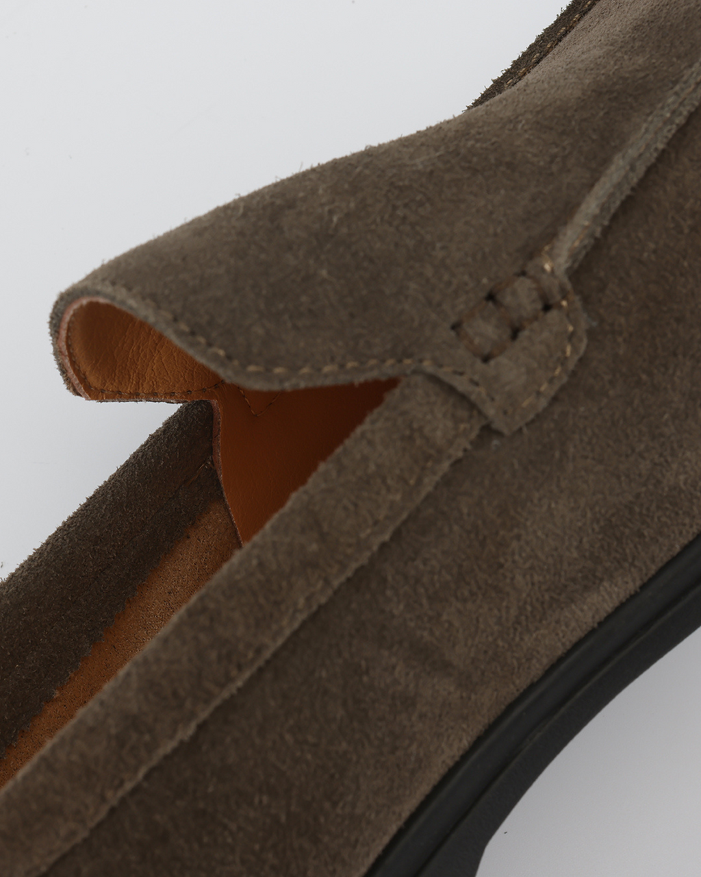 Premium Suede Loafers - Black Soles - Lervati