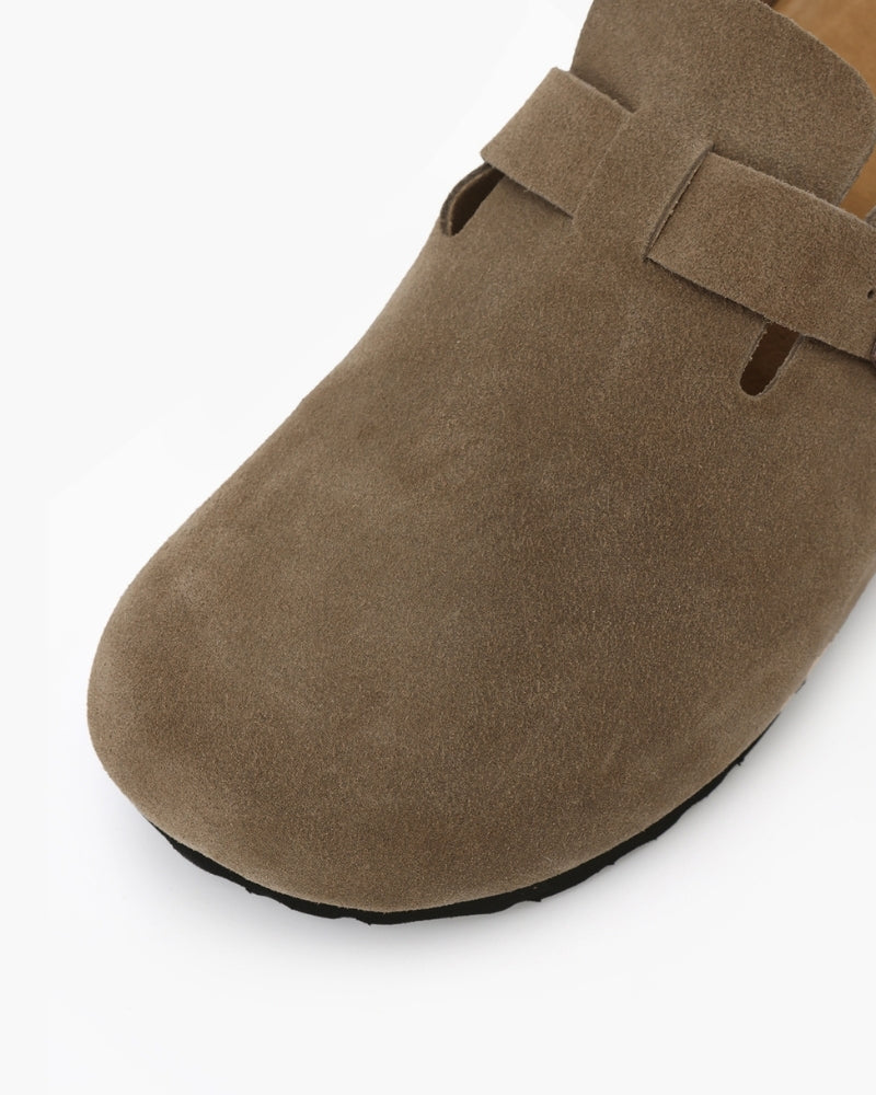 Lervati Suede Clogs - Lervati