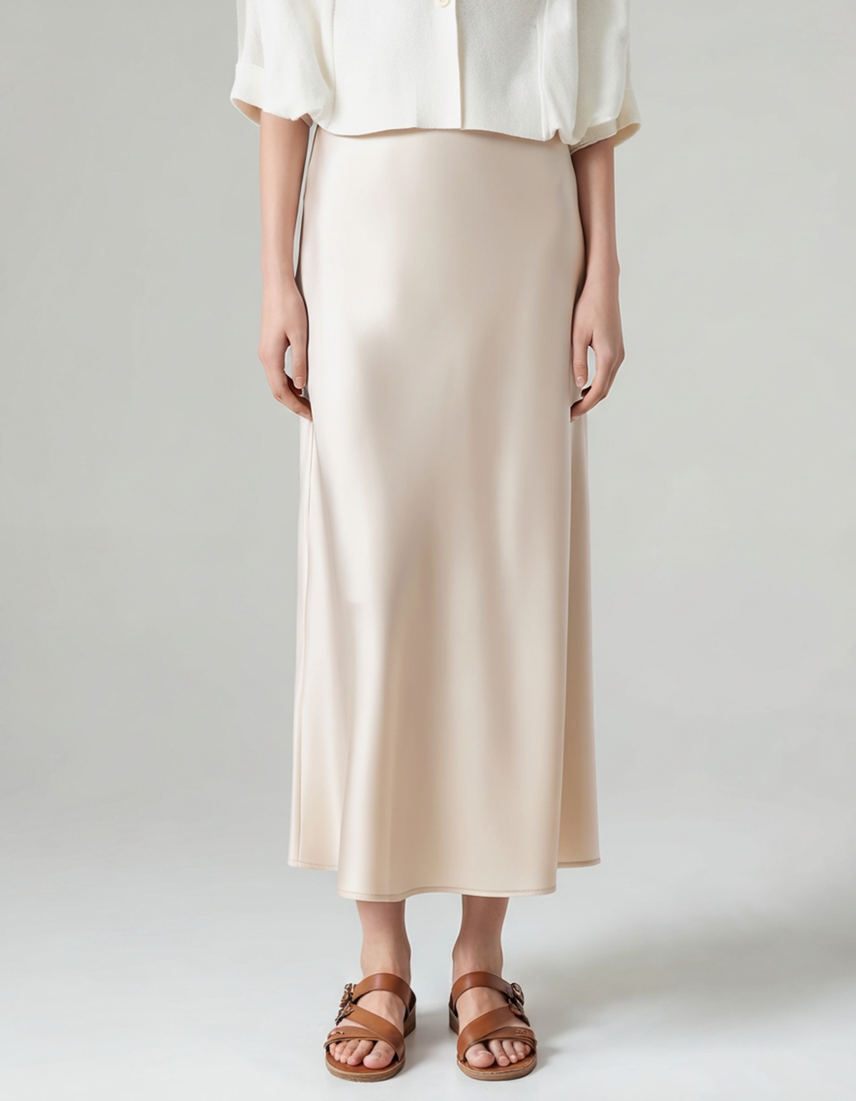 Lervati Silk Skirt - Lervati