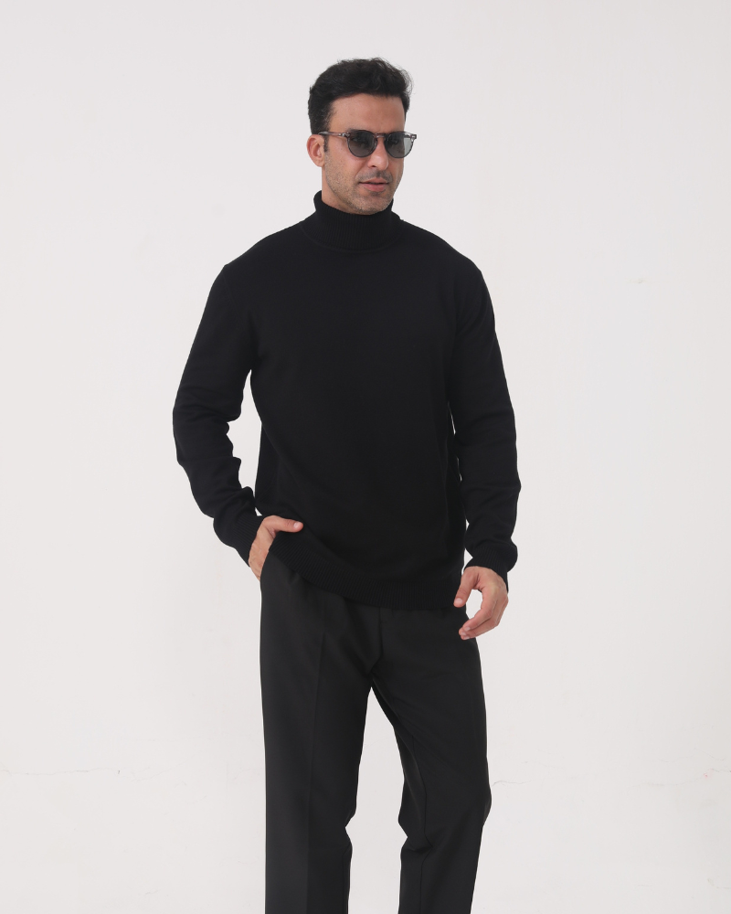 Gstaad Merino Wool Turtleneck - Lervati